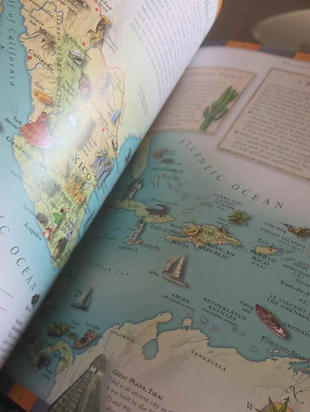 Children's Atlas of the World - Blue Globe Cover